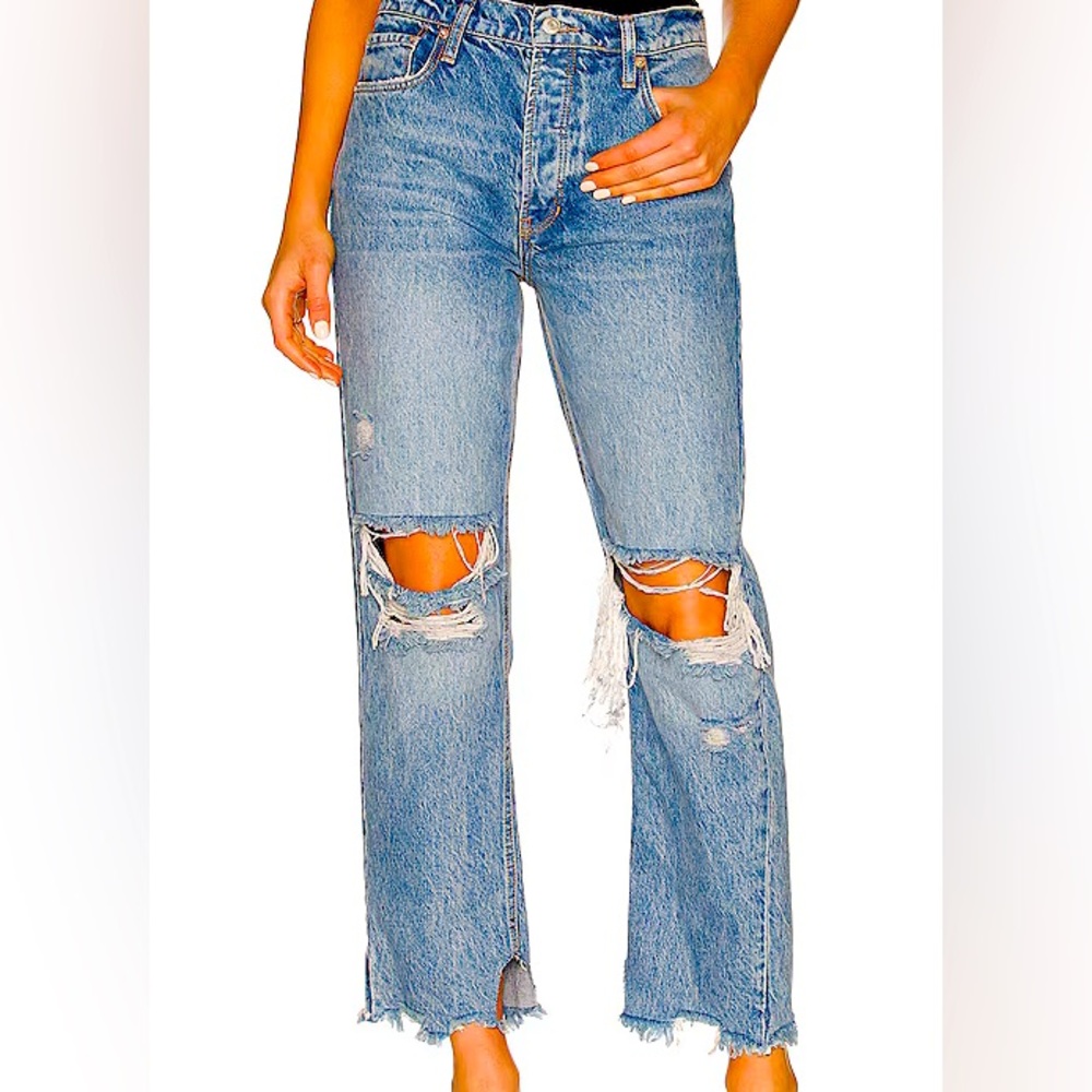 NWT Free People Tapered Baggy Boyfriend Jeans size 28